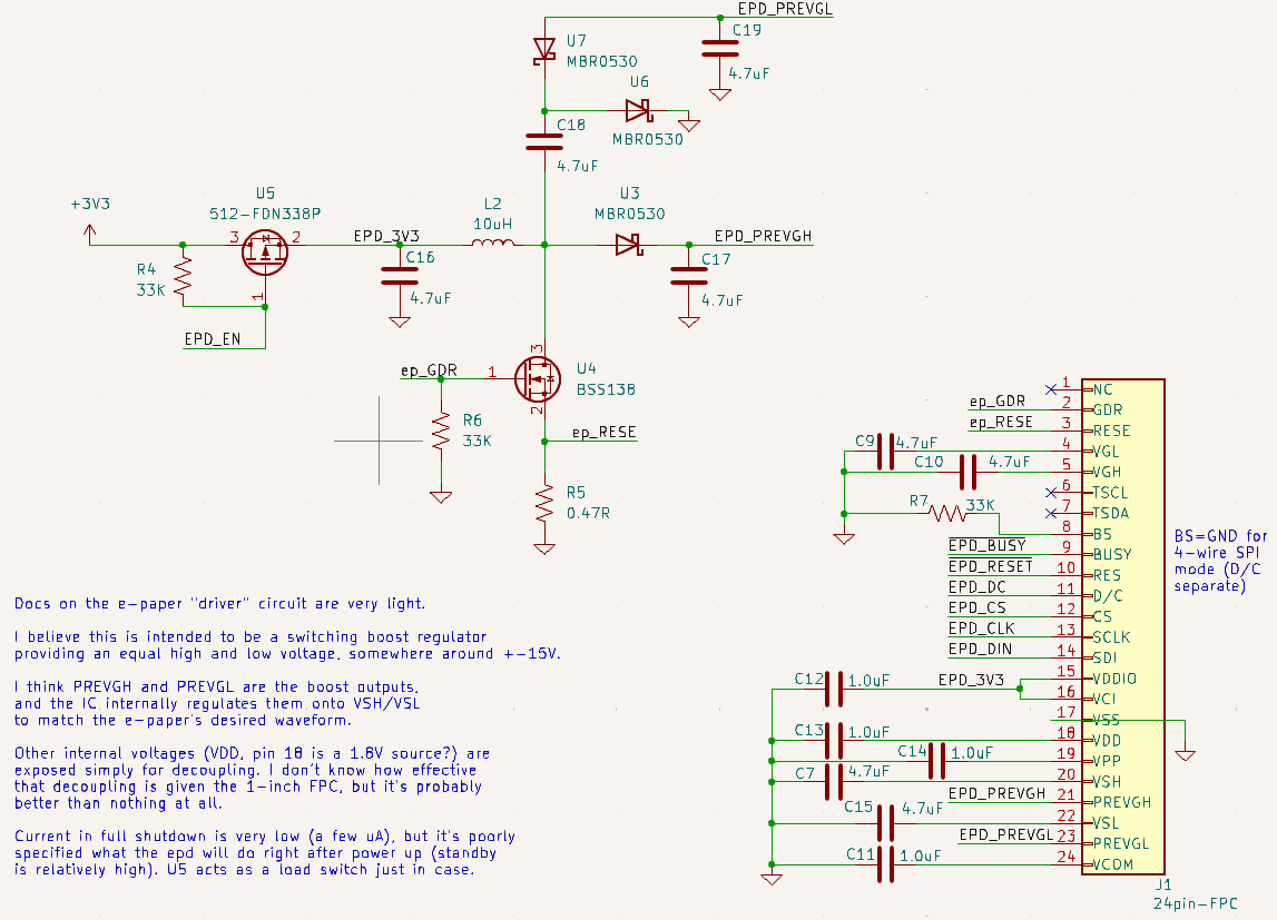 Load switch & boost converter circuit