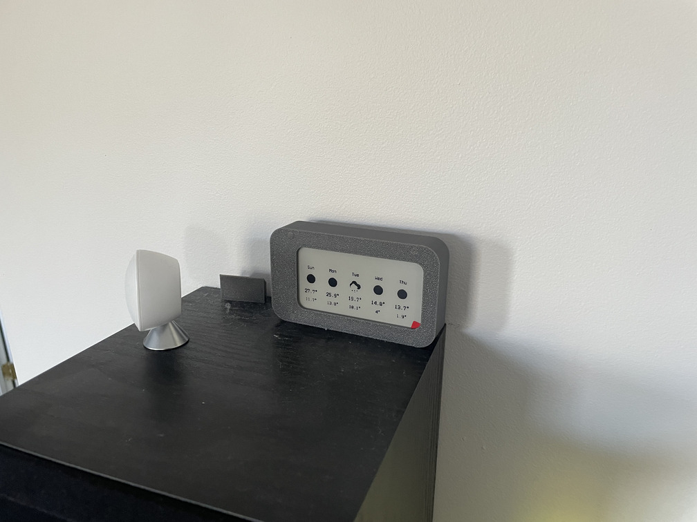 Front panel of the display, 3.5 inch screen