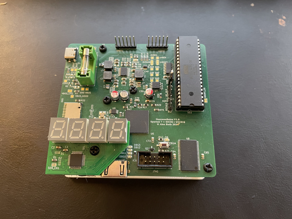 Fully assembled board!